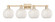 Arcadia Four Light Bath Vanity in Champagne Bronze (405|7164WCBG12168WM)