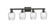Arcadia Four Light Bath Vanity in Matte Black (405|7164WBKG292)