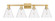 Arcadia Four Light Bath Vanity in Brushed Brass (405|7164WBBGBC82)