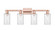 Arcadia Four Light Bath Vanity in Antique Copper (405|7164WACG802)