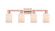 Arcadia Four Light Bath Vanity in Antique Copper (405|7164WACG341)