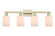 Arcadia Four Light Bath Vanity in Antique Brass (405|7164WABG341)