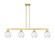 Arcadia Four Light Island Pendant in Satin Gold (405|7164ISGG362)
