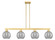 Arcadia Four Light Island Pendant in Satin Gold (405|7164ISGG12138SM)