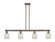 Arcadia Four Light Island Pendant in Oil Rubbed Bronze (405|7164IOBG2511)