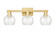 Arcadia Three Light Bath Vanity in Satin Gold (405|7163WSGG1246)