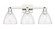 Arcadia Three Light Bath Vanity in Polished Nickel (405|7163WPNGBD754)