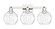 Arcadia Three Light Bath Vanity in Polished Nickel (405|7163WPNG12158)