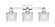 Arcadia Three Light Bath Vanity in Polished Chrome (405|7163WPCG402)