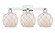 Arcadia Three Light Bath Vanity in Polished Chrome (405|7163WPCG1218RW)