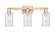 Arcadia Three Light Bath Vanity in Champagne Bronze (405|7163WCBG804)