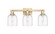 Arcadia Three Light Bath Vanity in Champagne Bronze (405|7163WCBG5586CL)
