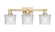 Arcadia Three Light Bath Vanity in Champagne Bronze (405|7163WCBG402)