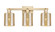 Arcadia Three Light Bath Vanity in Champagne Bronze (405|7163WCBG116)