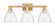 Arcadia Three Light Bath Vanity in Brushed Brass (405|7163WBBGBD754)