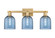 Arcadia Three Light Bath Vanity in Brushed Brass (405|7163WBBG5586BL)