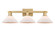 Arcadia Three Light Bath Vanity in Brushed Brass (405|7163WBBG131)
