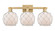 Arcadia Three Light Bath Vanity in Brushed Brass (405|7163WBBG1218RW)