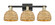 Arcadia Three Light Bath Vanity in Black Antique Brass (405|7163WBABRBD8NAT)