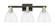 Arcadia Three Light Bath Vanity in Black Antique Brass (405|7163WBABGBD752)