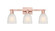Arcadia Three Light Bath Vanity in Antique Copper (405|7163WACG441)
