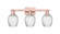 Arcadia Three Light Bath Vanity in Antique Copper (405|7163WACG292)