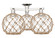 Arcadia Three Light Semi-Flush Mount in Polished Nickel (405|7163FPNG12210RB)
