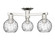 Arcadia Three Light Semi-Flush Mount in Polished Nickel (405|7163FPNG12156)