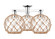 Arcadia Three Light Semi-Flush Mount in Polished Chrome (405|7163FPCG12210RB)