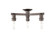 Arcadia Three Light Semi-Flush Mount in Oil Rubbed Bronze (405|7163FOB)