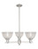Arcadia Three Light Pendant in Satin Nickel (405|7163CRSNG422)