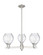 Arcadia Three Light Pendant in Satin Nickel (405|7163CRSNG362)
