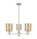 Arcadia Three Light Pendant in Satin Nickel (405|7163CRSNG116)