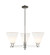 Arcadia Three Light Pendant in Polished Nickel (405|7163CRPNGBC81)