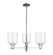 Arcadia Three Light Pendant in Polished Nickel (405|7163CRPNG5586CL)