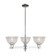 Arcadia Three Light Pendant in Polished Nickel (405|7163CRPNG422)