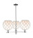 Arcadia Three Light Pendant in Polished Chrome (405|7163CRPCG12110RW)