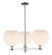 Arcadia Three Light Pendant in Polished Chrome (405|7163CRPCG12110)