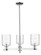 Arcadia Three Light Pendant in Polished Chrome (405|7163CRPCG1113)