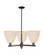 Arcadia Three Light Pendant in Oil Rubbed Bronze (405|7163CROBNBD9NAT)