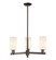 Arcadia Three Light Pendant in Oil Rubbed Bronze (405|7163CROBG801)