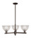 Arcadia Three Light Pendant in Oil Rubbed Bronze (405|7163CROBG422)