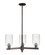 Arcadia Three Light Pendant in Oil Rubbed Bronze (405|7163CROBG342)