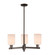 Arcadia Three Light Pendant in Oil Rubbed Bronze (405|7163CROBG341)