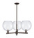 Arcadia Three Light Pendant in Oil Rubbed Bronze (405|7163CROBG12410)