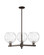 Arcadia Three Light Pendant in Oil Rubbed Bronze (405|7163CROBG12158)