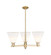 Arcadia Three Light Pendant in Champagne Bronze (405|7163CRCBGBC81)