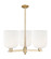 Arcadia Three Light Pendant in Champagne Bronze (405|7163CRCBG5598GWH)