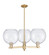 Arcadia Three Light Pendant in Champagne Bronze (405|7163CRCBG12410)
