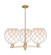 Arcadia Three Light Pendant in Champagne Bronze (405|7163CRCBG12110RW)